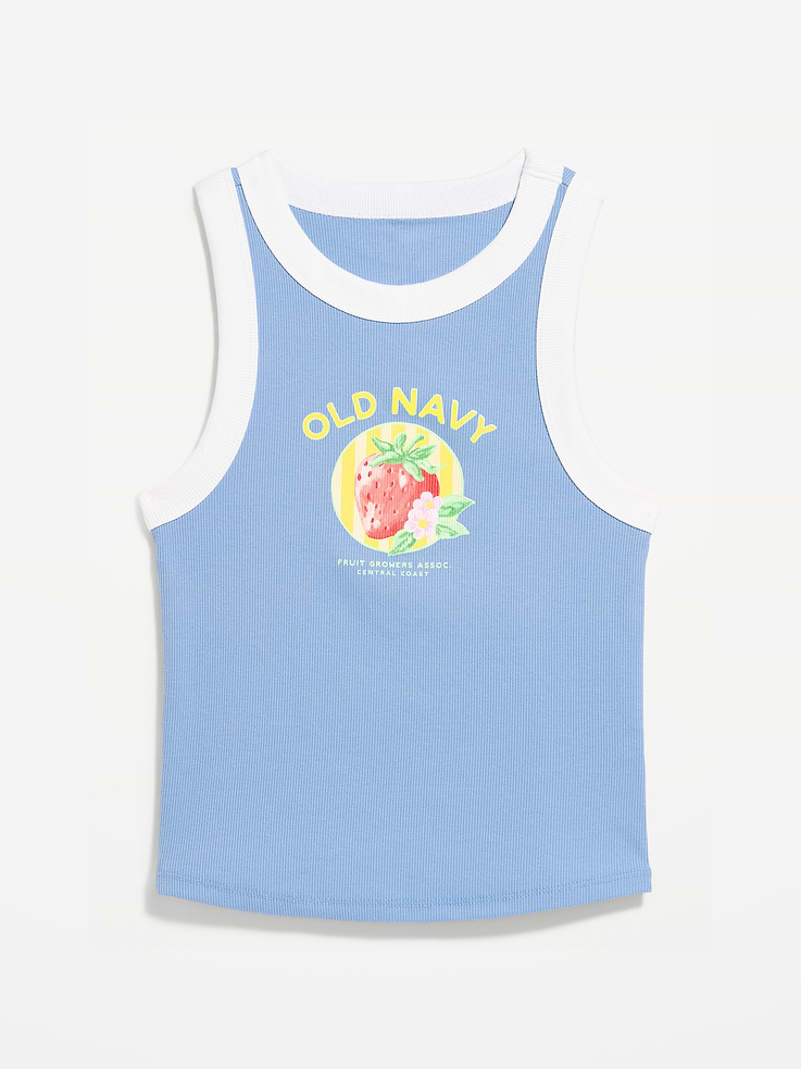 Image number 5 showing, Snug Ribbed Crop Tank Top