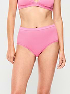 Image number 1 showing, High-Waisted Everyday Brief Cotton Underwear
