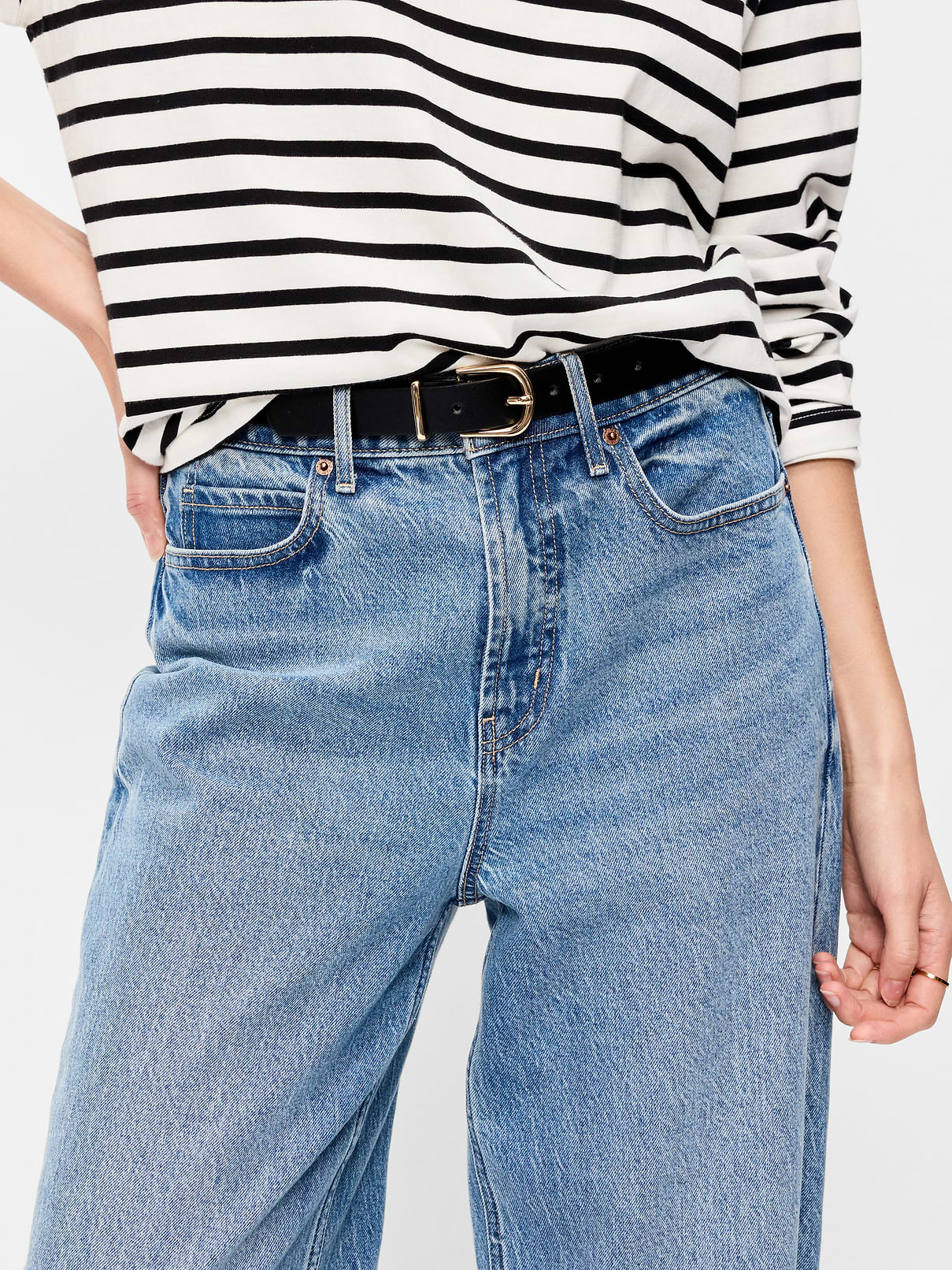 Image number 2 showing, Classic Faux-Leather Belt