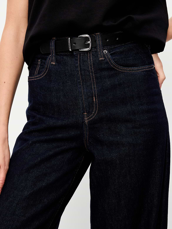 Ceinture classique en similicuir