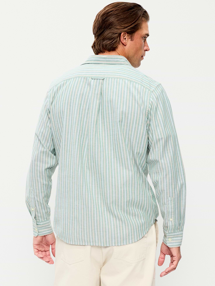 L'image numéro 2 présente Chemise Oxford passe-partout coupe classique