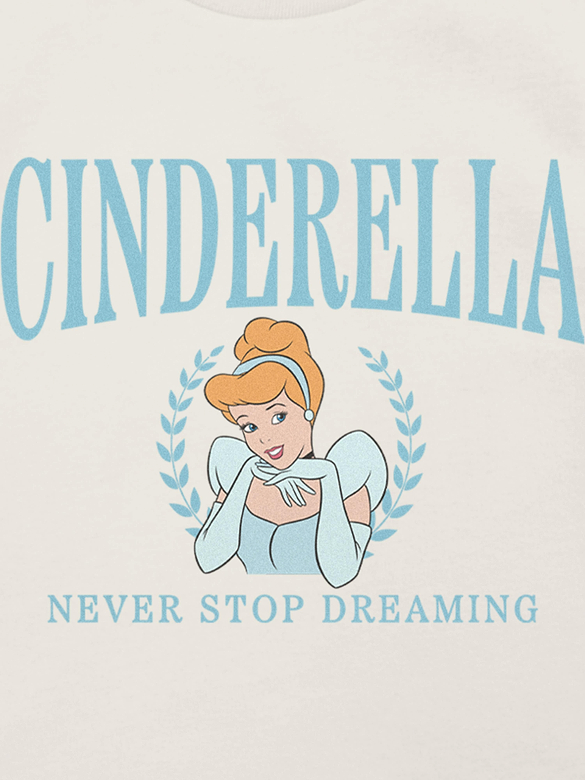Toddler Cinderella Collegiate Graphic T-Shirt