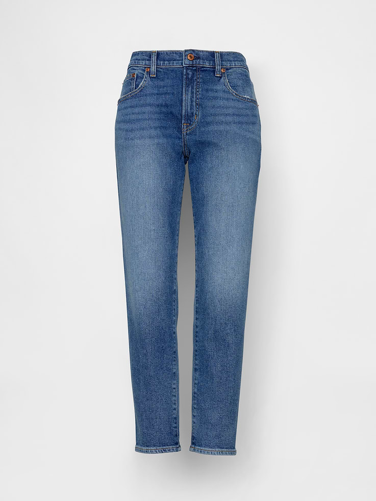 Image number 6 showing, Mid Rise Slim Taper Jeans