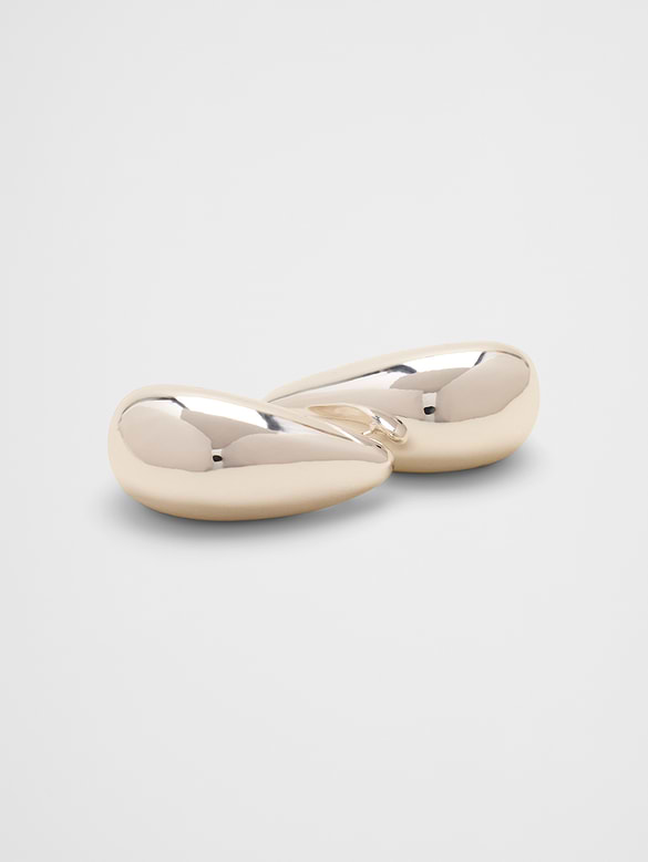Sculptural Statement Drop Earrings