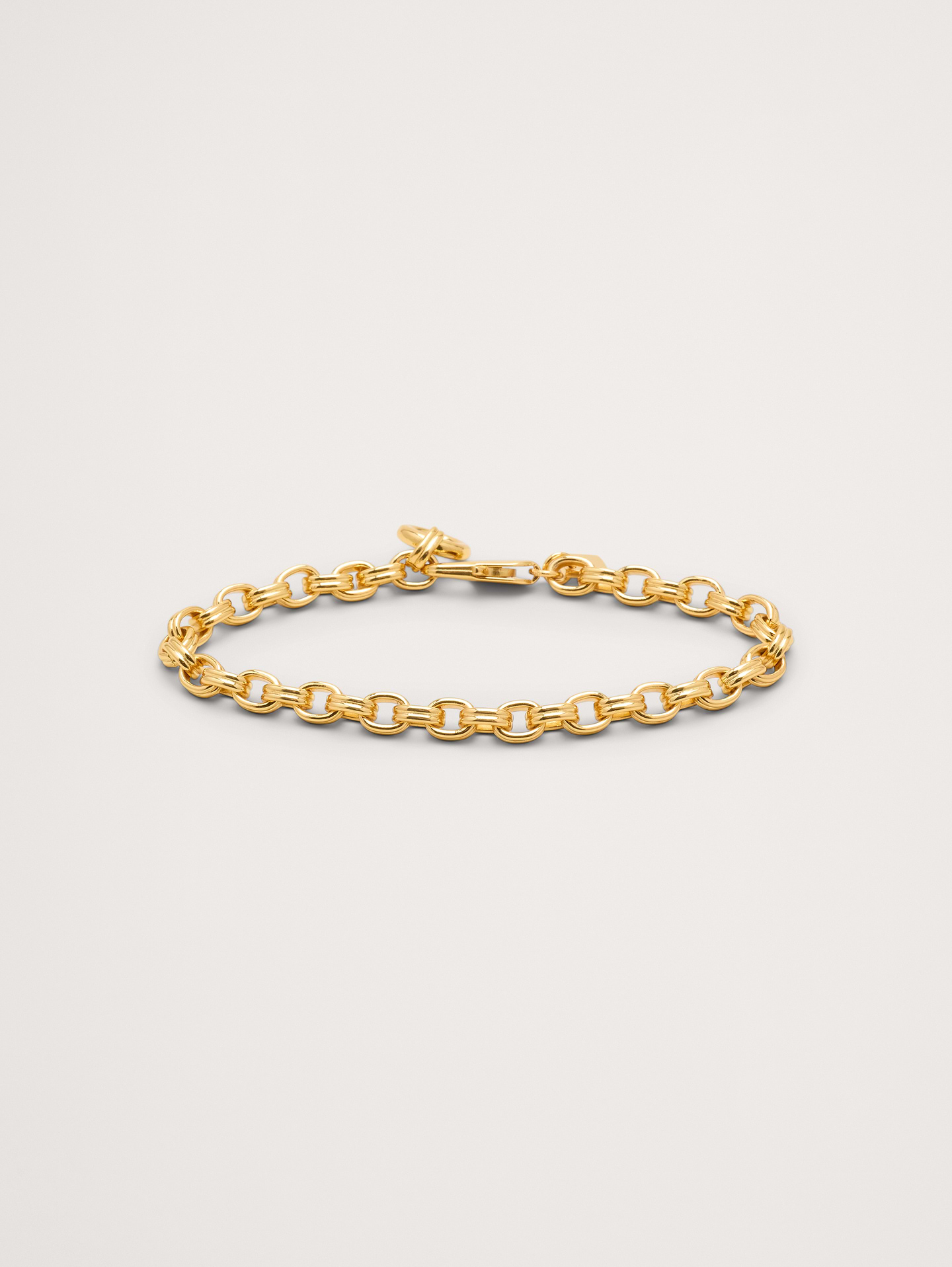 Image number 1 showing, Mini Double Oval Link Chain Bracelet