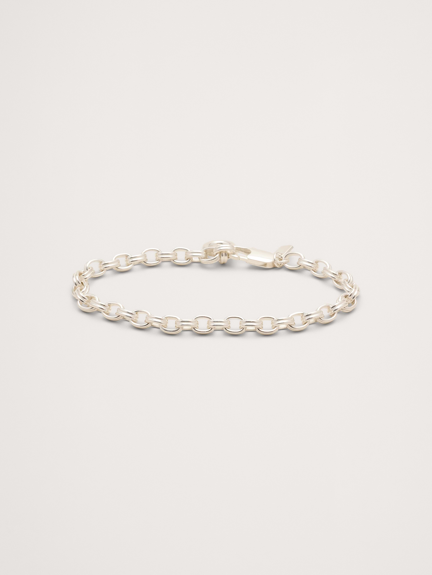 Image number 1 showing, Mini Double Oval Link Chain Bracelet