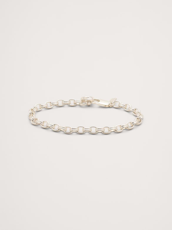 Mini Double Oval Link Chain Bracelet