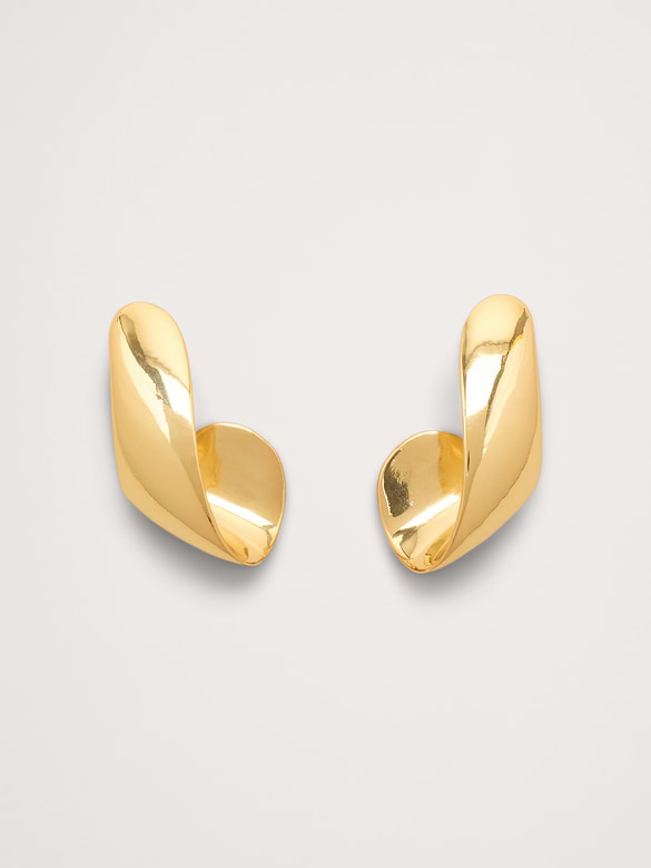 Boucles d’oreilles pendantes rubans