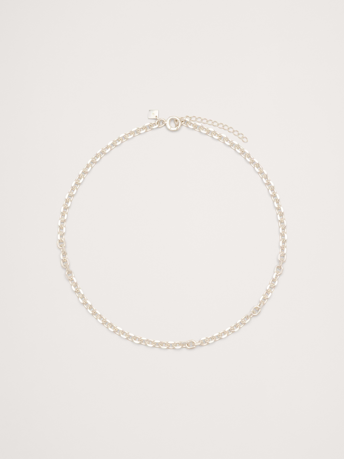 Image 1 of 1, An attention-grabber, designed for all-day wear, we crafted this necklace in the perfect weight so it's neither too dainty, nor too chunky—in your choice of 14k-gold or 999-silver plated brass., 14k-gold or 999-silver plated brass., Lobster clasp., Product #894351