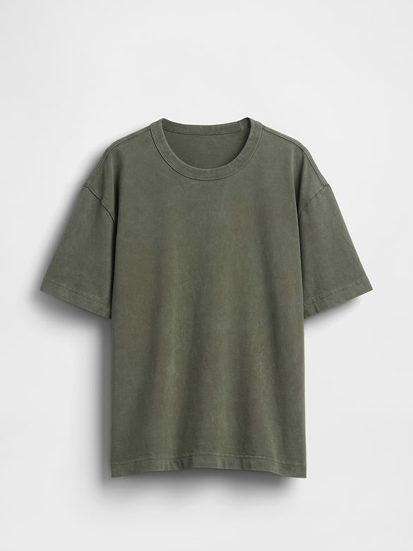 Adult Heavyweight Crop T-Shirt