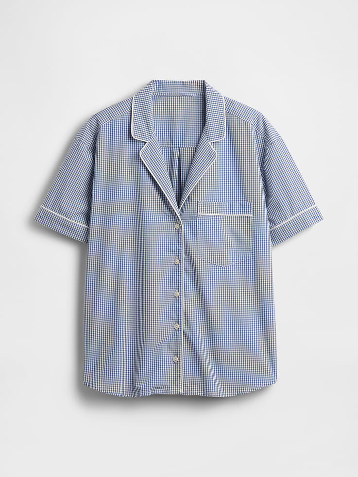 Image number 6 showing, Poplin PJ Shirt