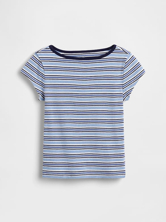 Kids Cap-Sleeve Fitted T-Shirt