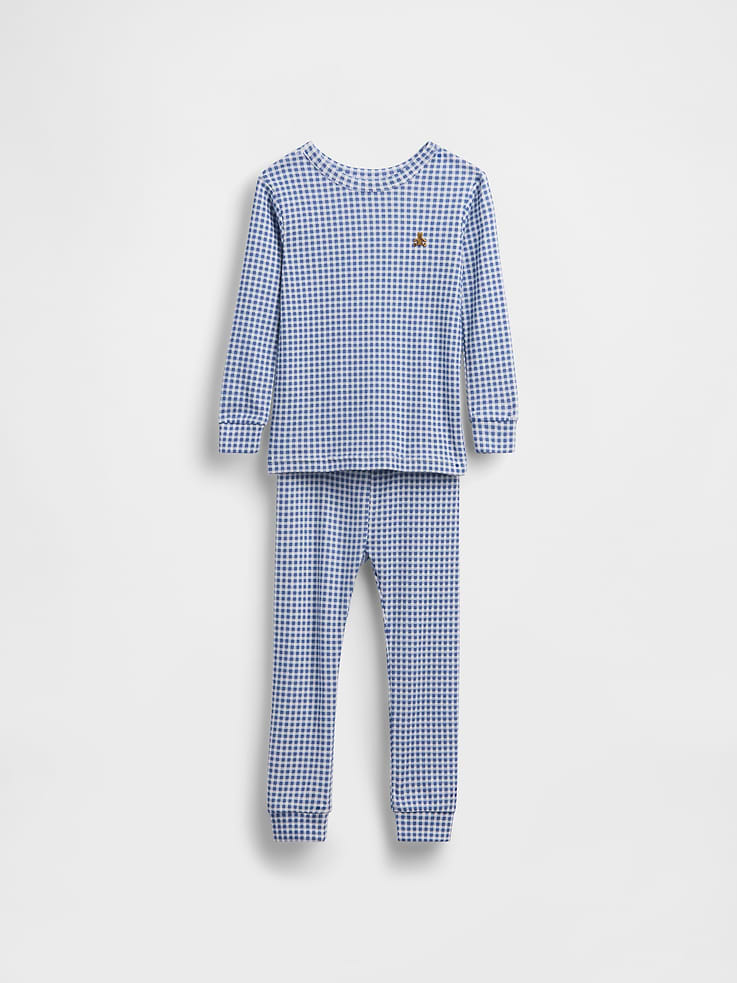 L'image numéro 2 présente Pyjama en coton biologique brossé pour Bébé et Tout-petit