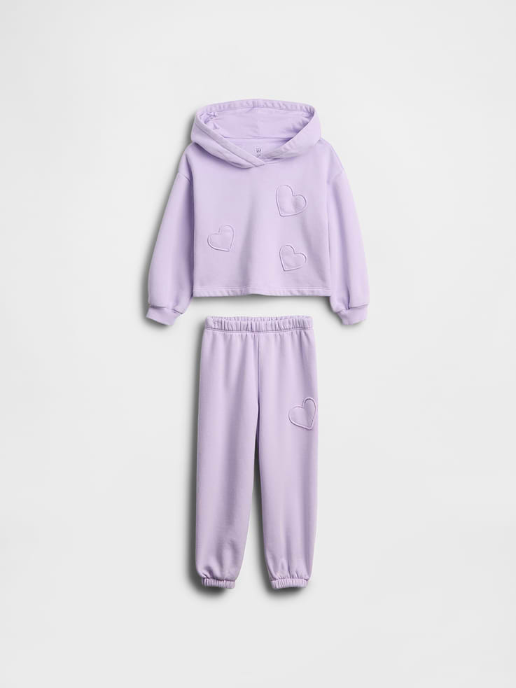 Image number 2 showing, Baby & Toddler VintageSoft Hoodie Outfit Set