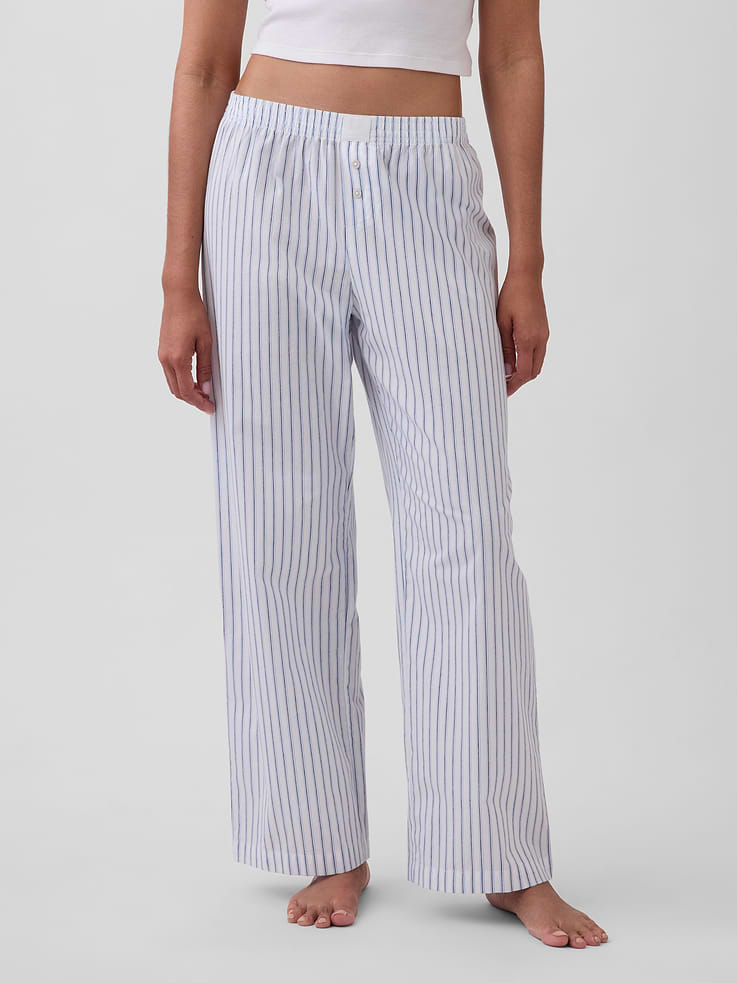Image number 2 showing, Poplin PJ Pants
