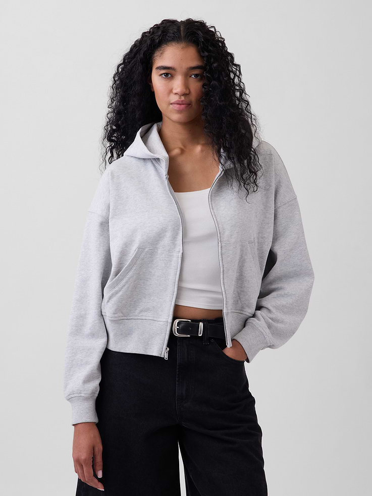 Image number 1 showing, VintageSoft Terry Zip Hoodie