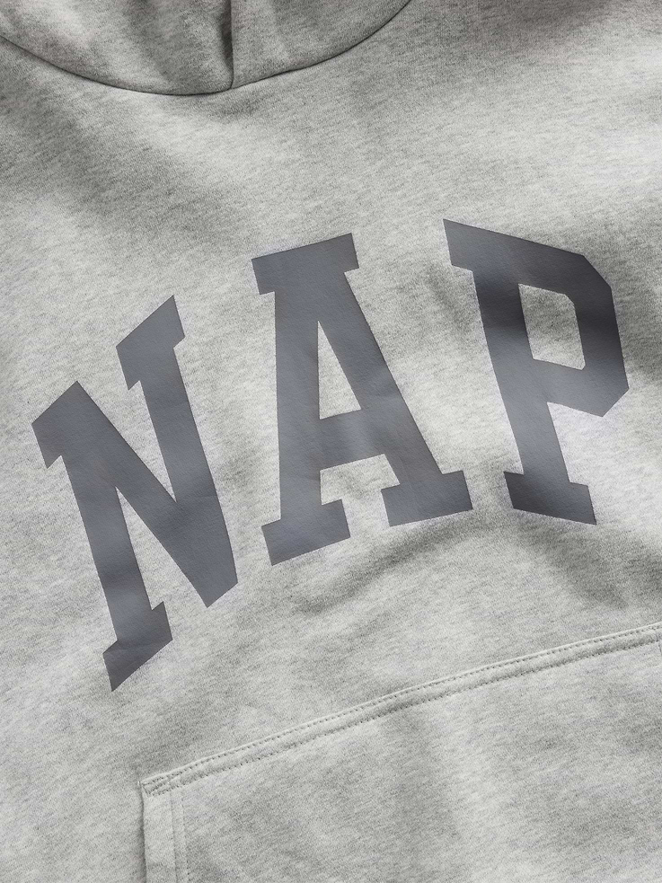 Image number 4 showing, Adult VintageSoft NAP Logo Hoodie