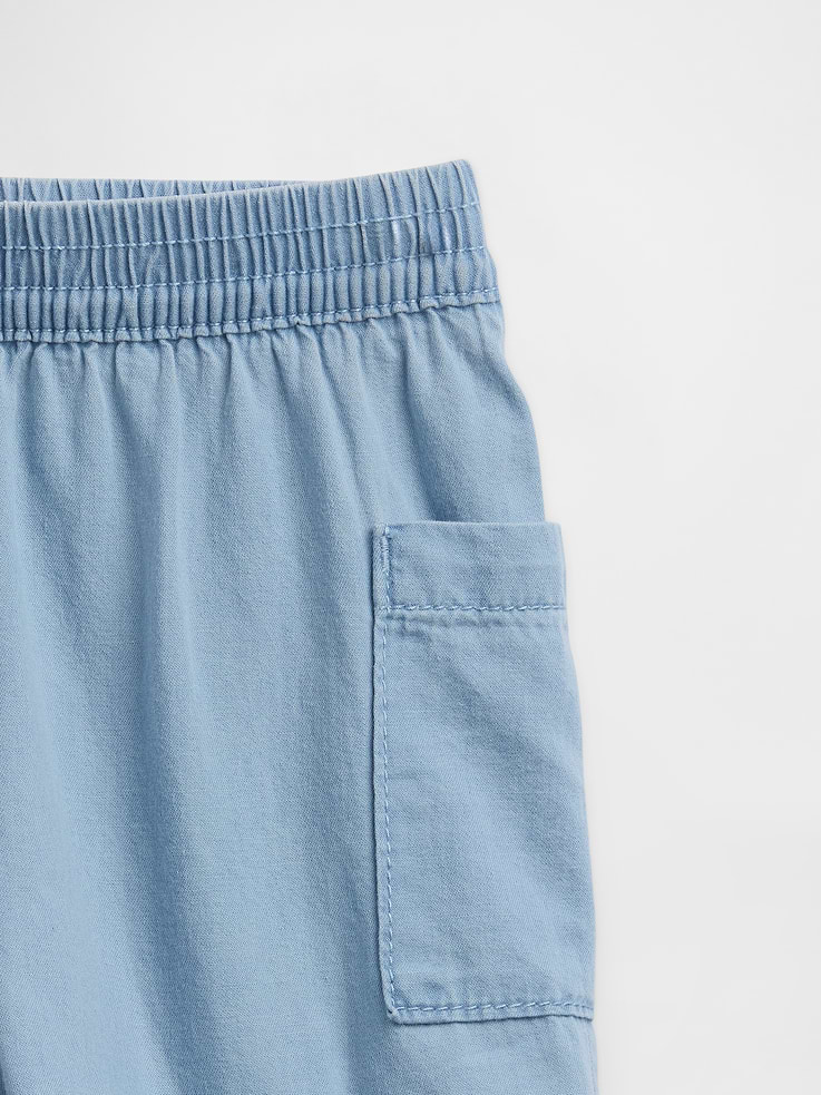 Image number 3 showing, babyGap Linen-Blend Pull-On Shorts