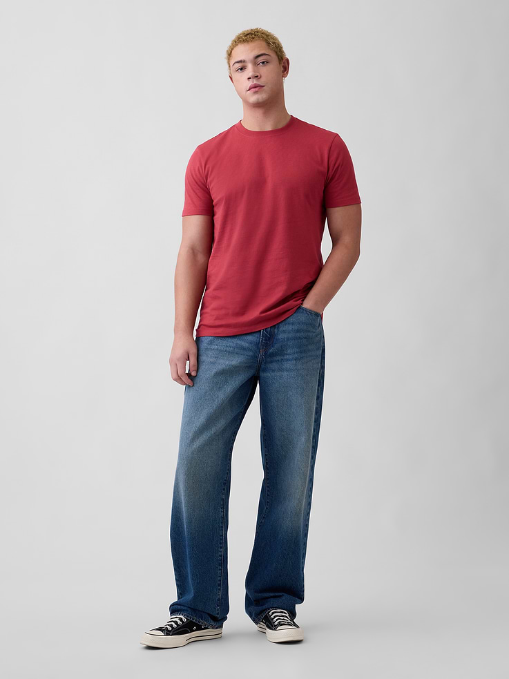 Image 3 of 5, Everyday Soft Crewneck T-Shirt