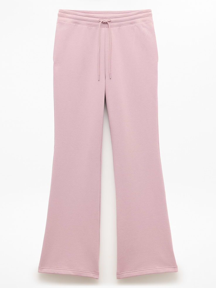 Image number 7 showing, Forever Fleece Mid Rise Flare Pant