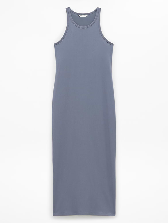 Signature Rib Maxi Dress