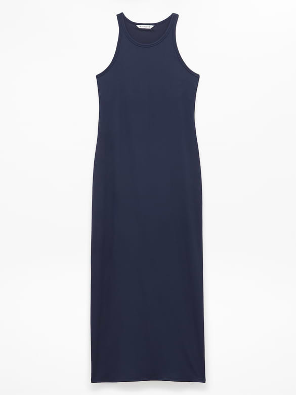 Signature Rib Maxi Dress
