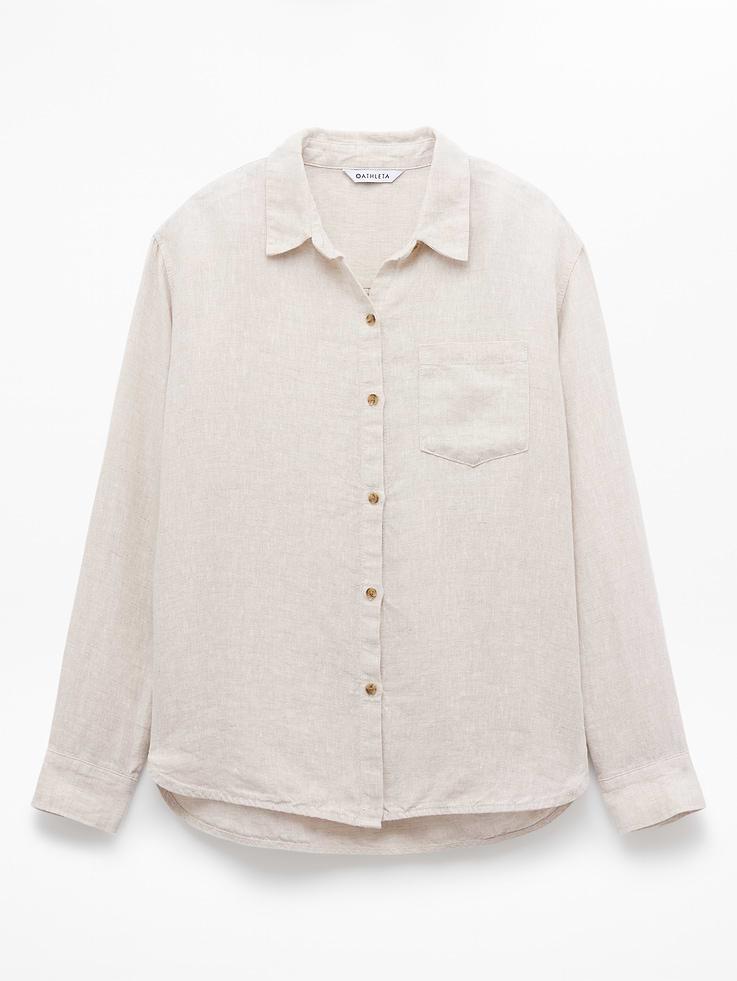 Image number 8 showing, Retreat Linen Top
