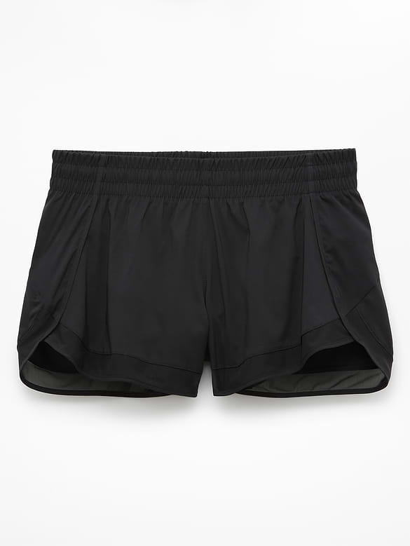 Mesh Racer Run Mid Rise 4" Short