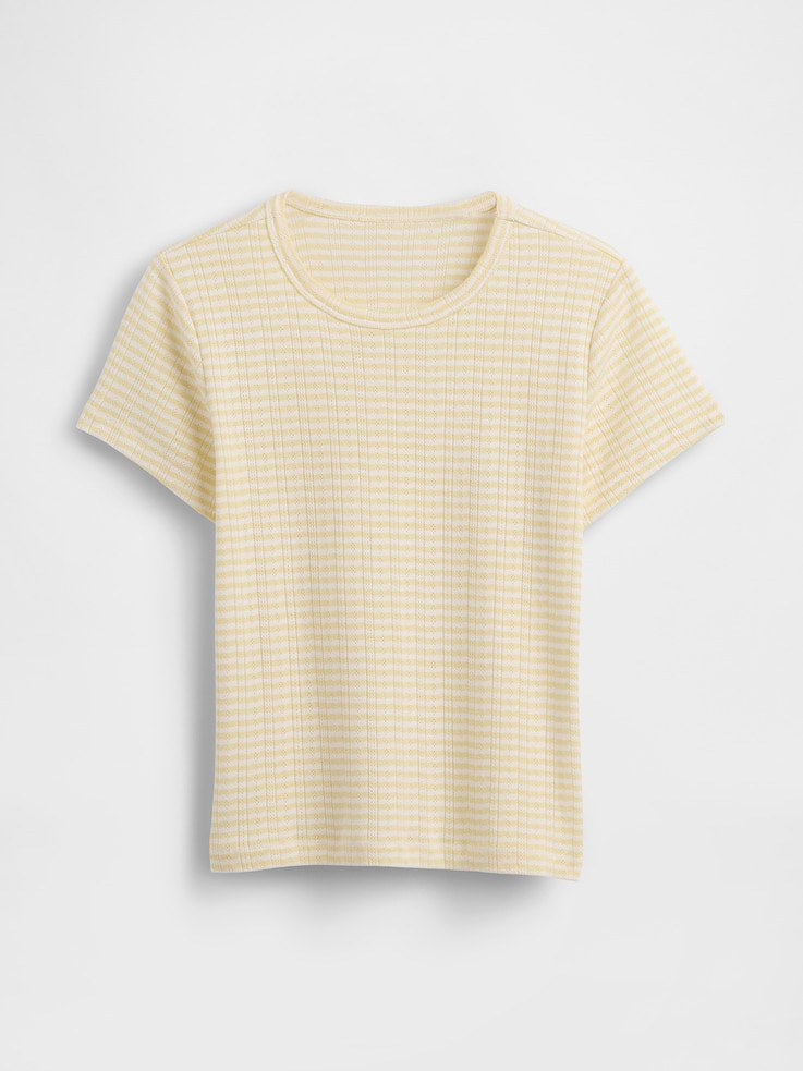 Image number 5 showing, Pointelle PJ T-Shirt