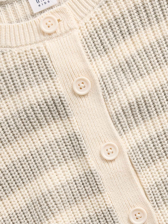 Kids 100% Cotton Oversized Cardigan