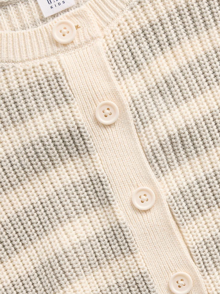 Image number 5 showing, Kids 100% Cotton Oversized Cardigan