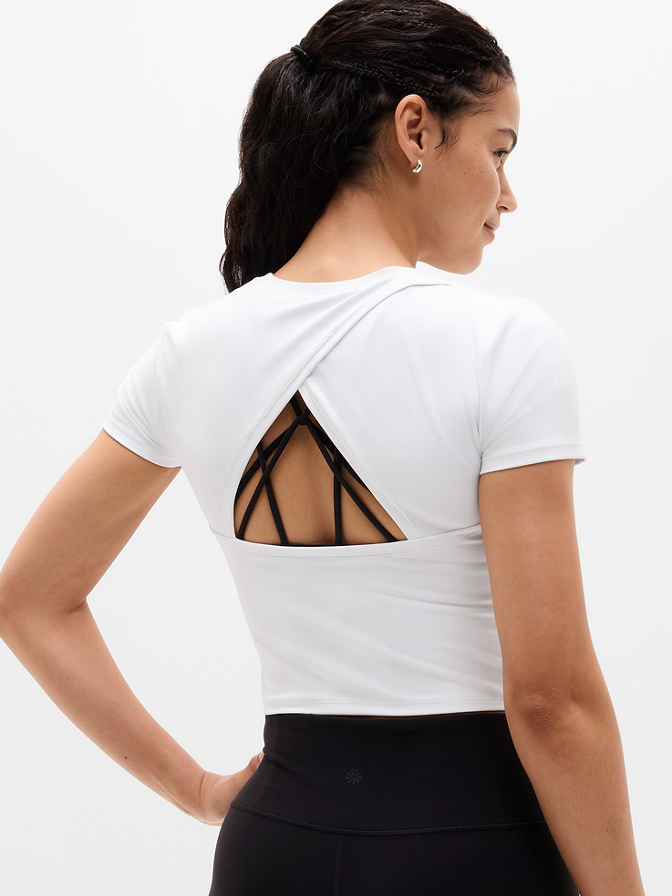 Image number 1 showing, Transcend Open Back Tee