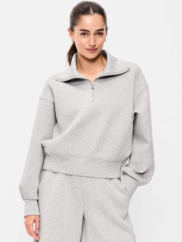 Bounce Fleece Half-Zip Pullover Sweatshirt