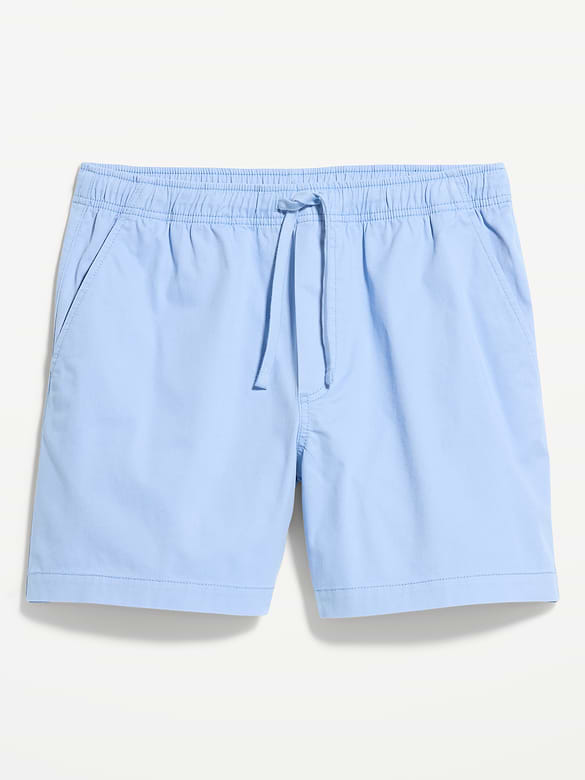 Short de jogging en sergé, entrejambe de 12,5 cm