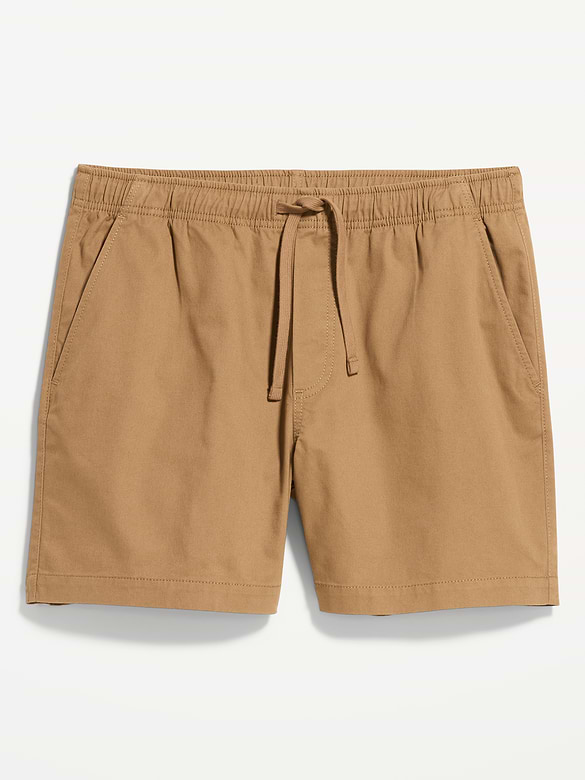 Short de jogging en sergé, entrejambe de 12,5 cm