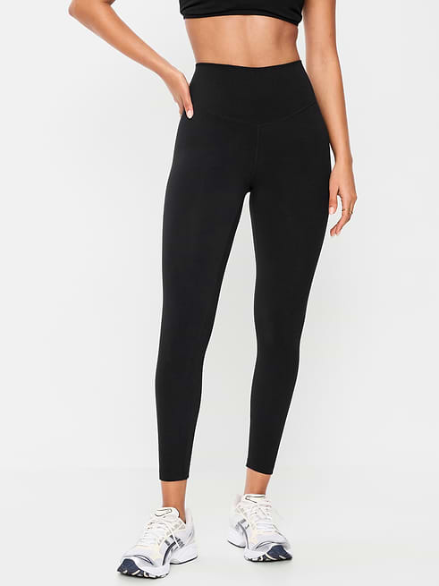 High High-Waisted PowerChill 7/8 Cotton Leggings on clearance at Old Navy — 48% off