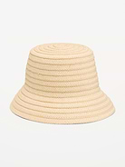 Image number 2 showing, Straw Bucket Hat for Women