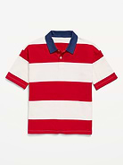Image number 2 showing, Oversized Short-Sleeve Polo Shirt for Boys
