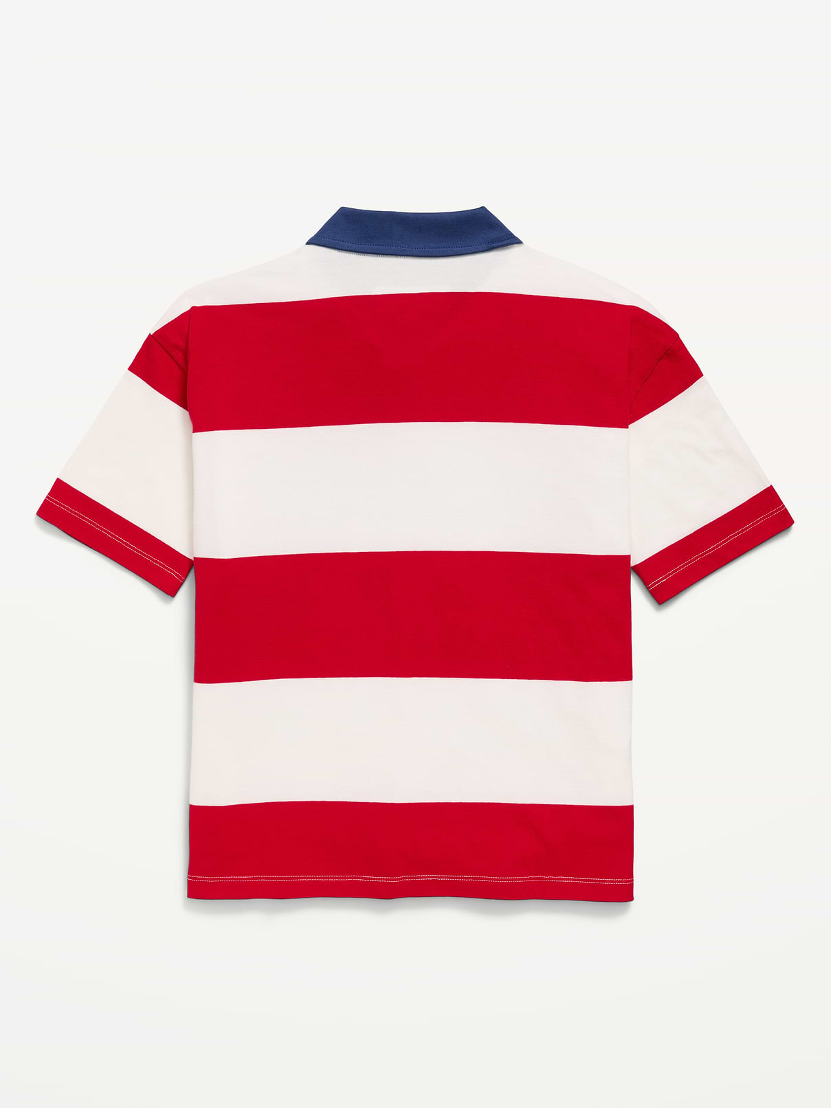 Image number 3 showing, Oversized Short-Sleeve Polo Shirt for Boys