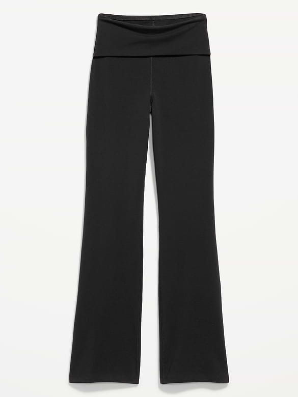 Legging semi-évasé à taille haute rabattable PowerChill