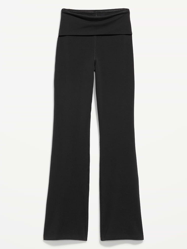L'image numéro 9 présente Legging semi-évasé à taille haute rabattable PowerChill
