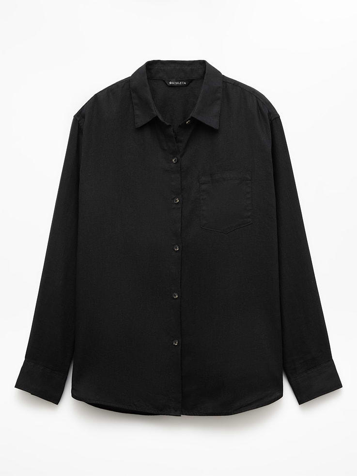 Image number 7 showing, Retreat Linen Top