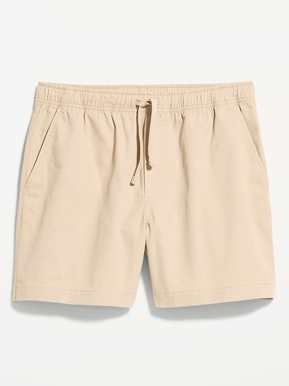 Short de jogging en sergé, entrejambe de 12,5 cm
