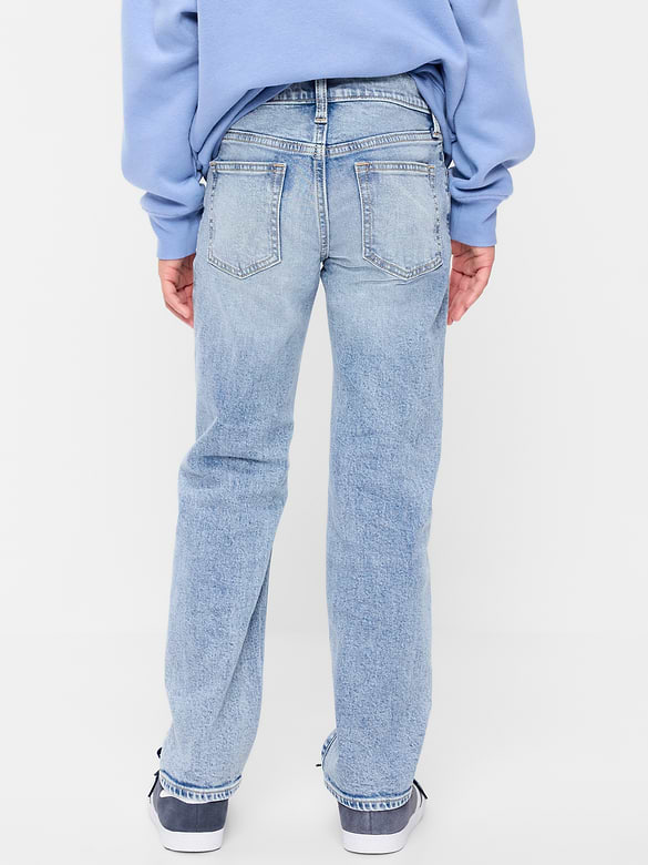 Straight-Leg Built-In Flex Jeans for Boys