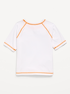 Image number 2 showing, Short-Sleeve Graphic Rashguard Swim Top for Toddler Boys