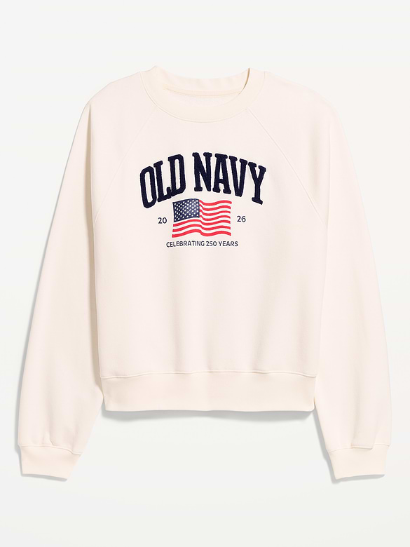 Flag Logo Graphic Sweatshirt
