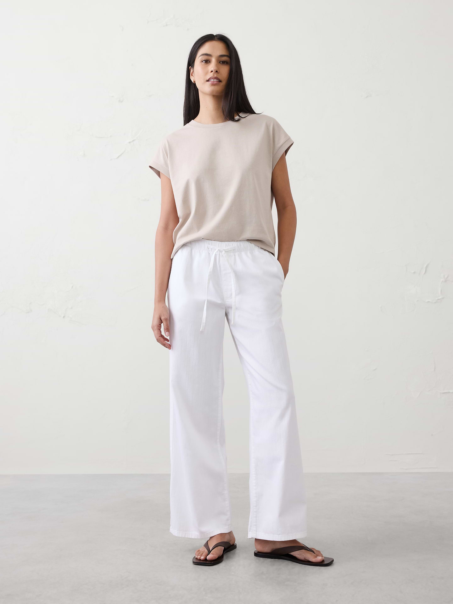 Image number 1 showing, Premium Cotton Boxy T-Shirt