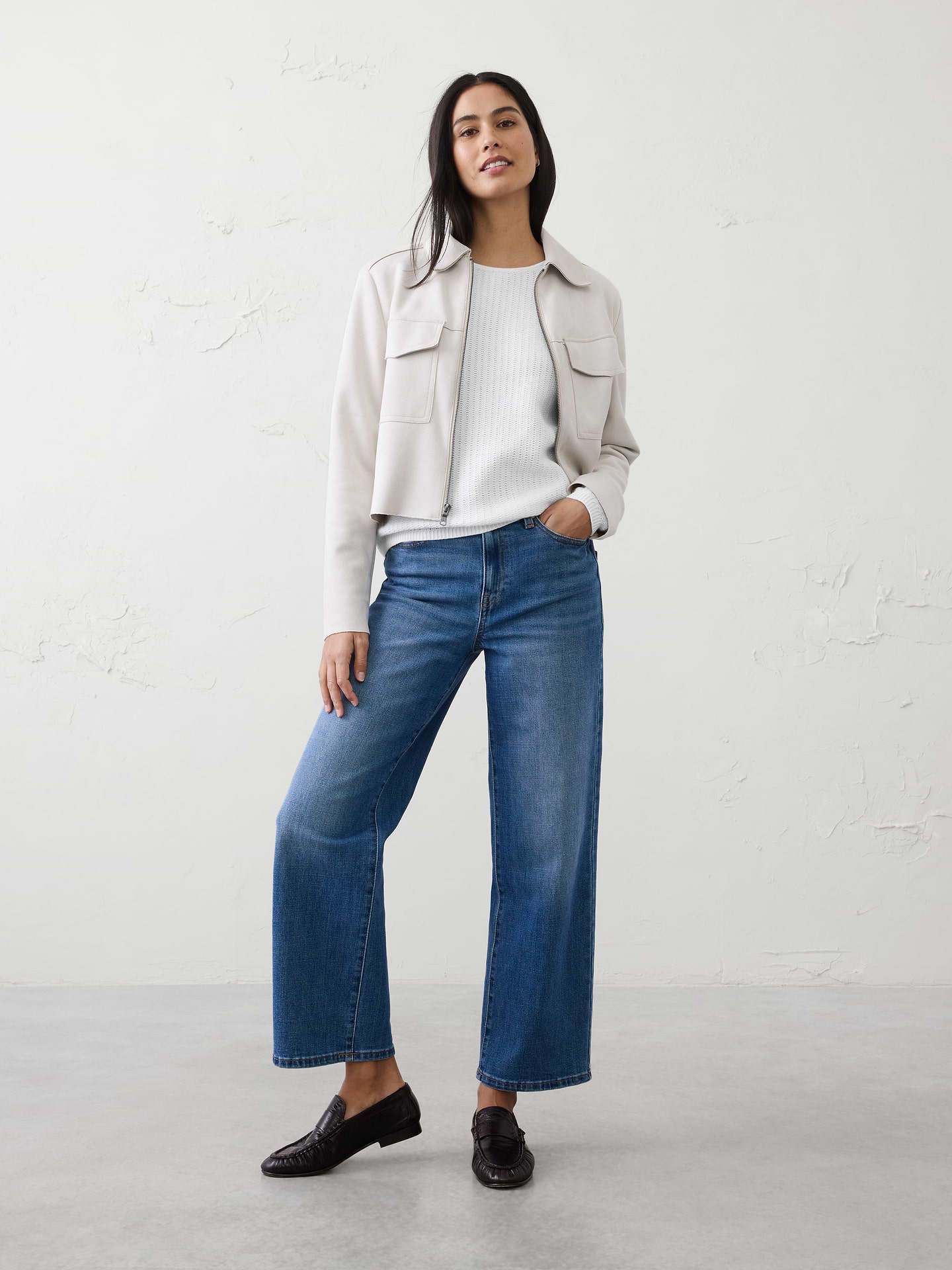 Image number 6 showing, Texture Stitch Tie-Back Sweater