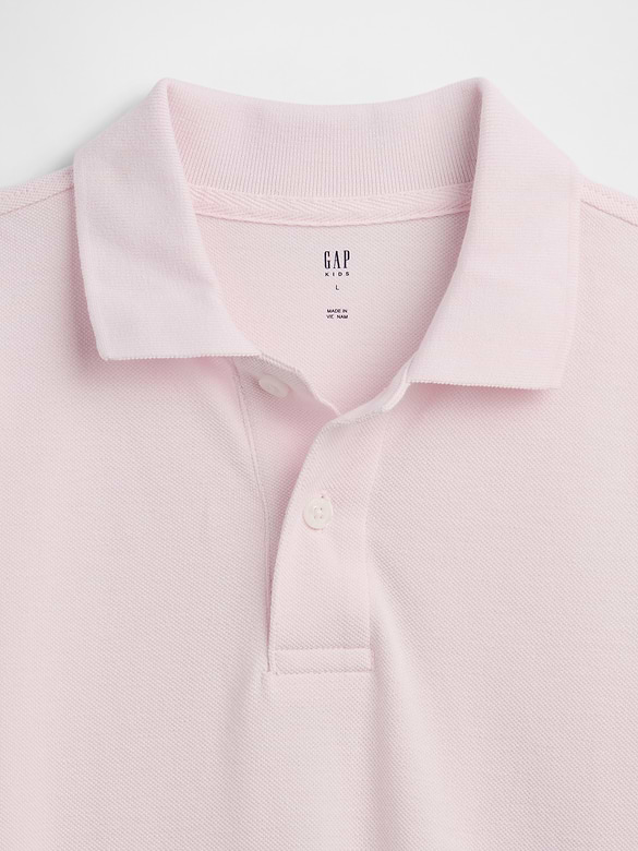 Kids Pique Polo Shirt