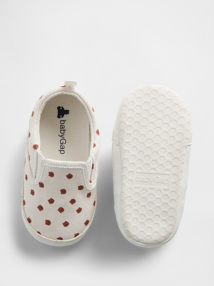 Image 3 of 5, Baby Slip-On Brannan Bear Sneakers